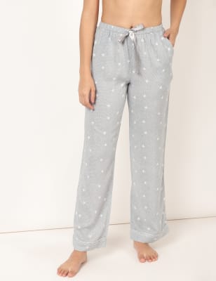 Printed Viscose Regular Fit Women's Pyjamas