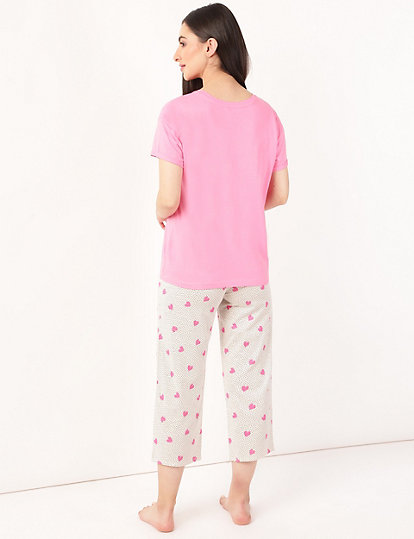 2 Pack Pure Cotton Regular Fit Pyjama Set