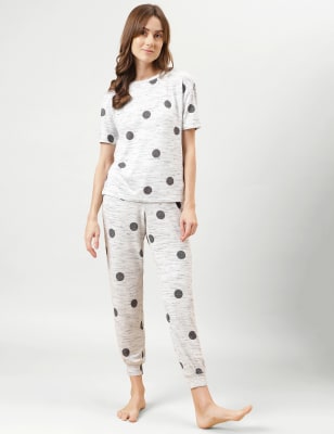 2 Pc Printed Pyjama Set