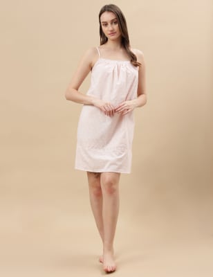 Cotton hotsell strap nightdress