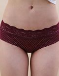 5PK Lace Low Rise Shorts Knickers