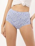 Pack of 5 Monotone Lace Trim Knickers