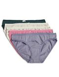 Pack of 5 Cotton Mix Slim Fit Knickers