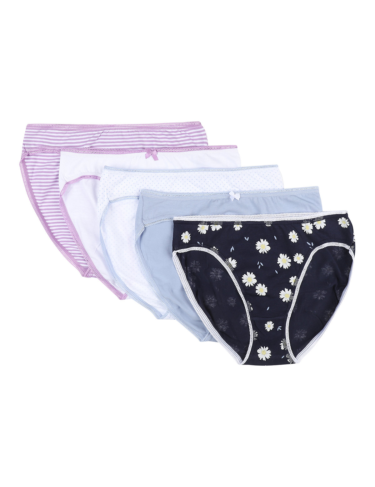 Pack of 5 Cotton Mix Knickers