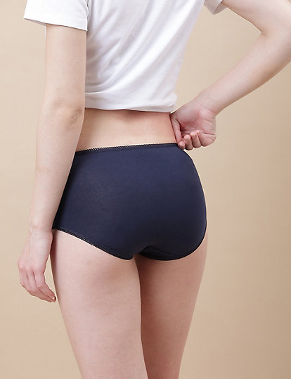 Pack of 3 Cotton Mix Midis Knickers