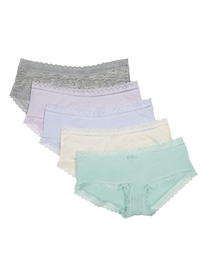 INT 5p MF and Lace Pastel Short