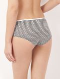 3 Pack Geo Print Low Rise Shorts