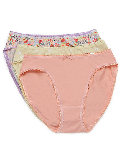 Pack of 3 Cotton Mix Knickers