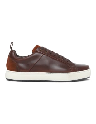 Pure Leather Plain Casual Shoes