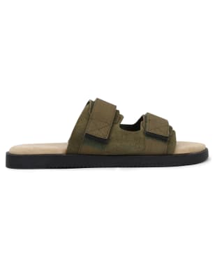 Marks and spencer green 2024 sandals