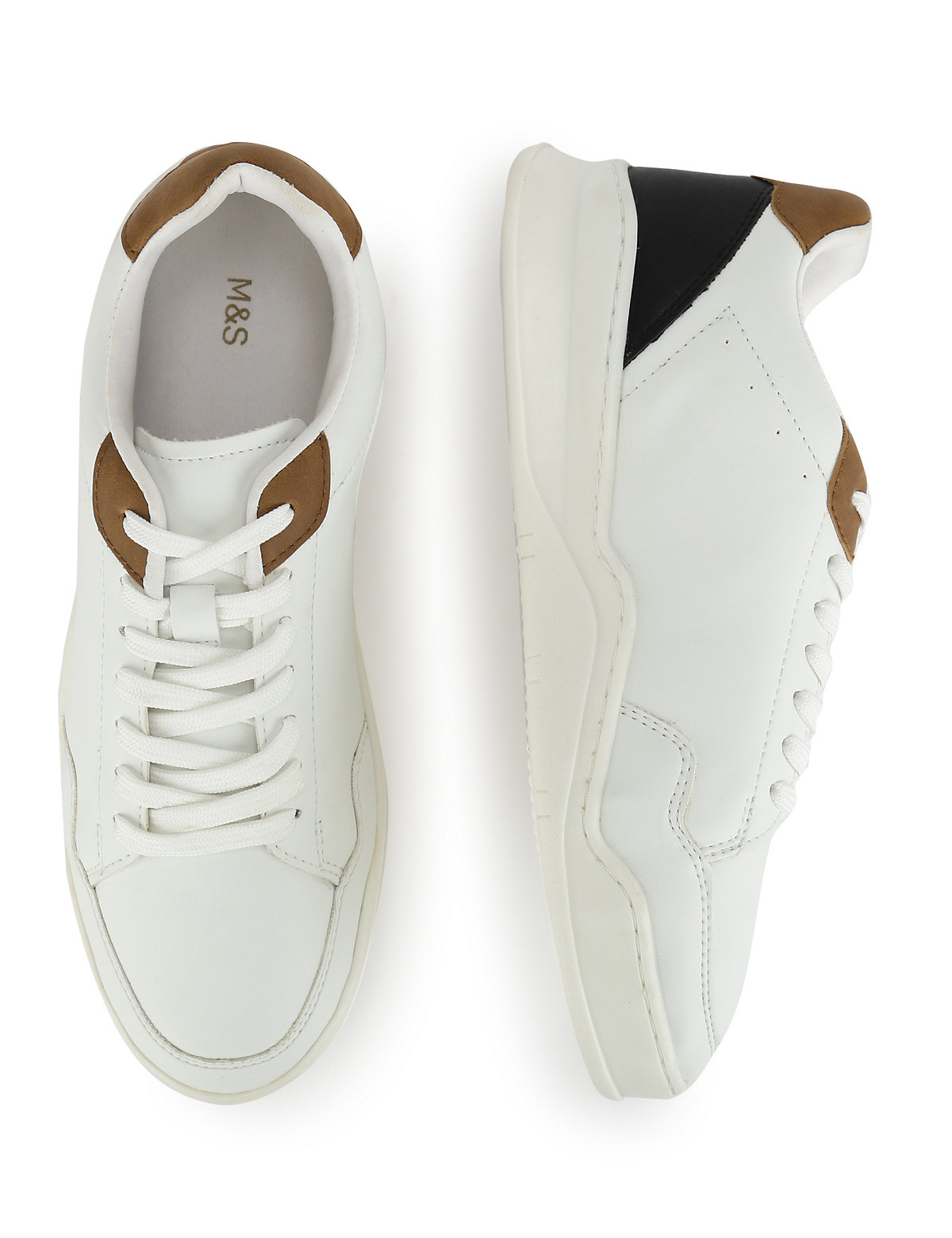 Colourblock Lace-up Sneakers