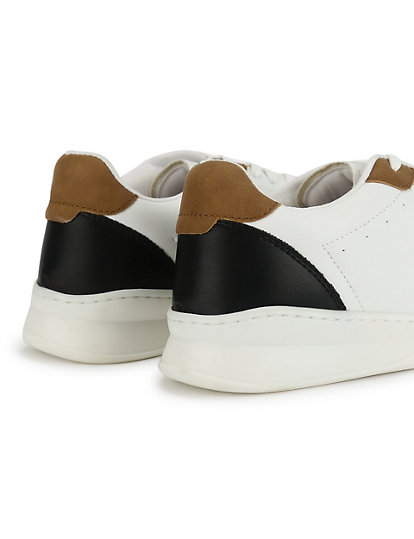 Colourblock Lace-up Sneakers