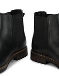Pure Leather Plain Slip-on Chelsea Boots