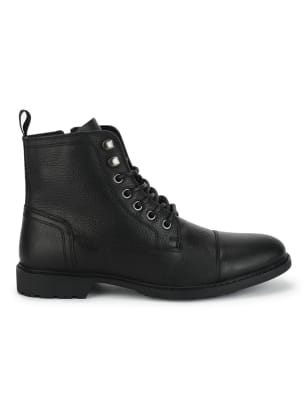 Marks and spencer black ankle outlet boots