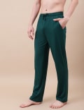 Cotton Mix Plain Regular Fit Pyjama Pant