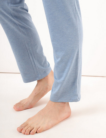 Cotton Mix Plain Regular Fit Pyjama