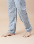 Cotton Mix Striped Relaxed Fit Pyjama