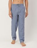Cotton Mix Checked Comfort Fit Pyjama
