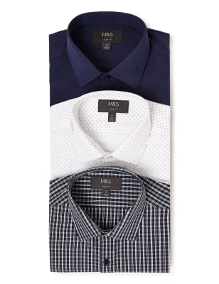 men's shirts marks and spencer's