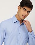 Pack of 2 Poly Mix Spread Collar Shirt