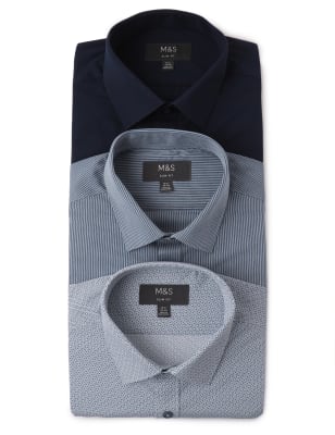 marks and spencer mens shirts