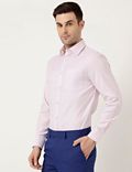 Pure Cotton Slim Fit Checked Shirt