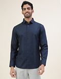 Premium Texture Paisley Regular Fit Shirt