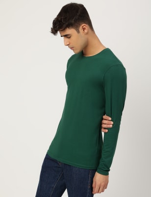 Men No Risk Modal Blend T Shirt Off White