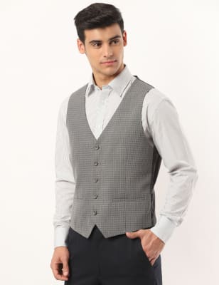 Waistcoat on sale in checks