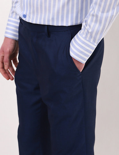 PV Herringbone Textured Trouser