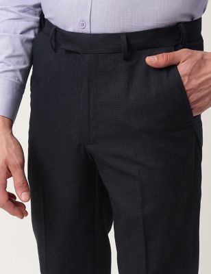 Checkered Regular Fit Trouser