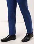 Bi-Stretch Solid Slim Trouser