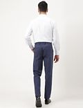 Cotton Mix Plain Regular Fit Trouser