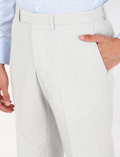 Plain Slim Fit Trouser