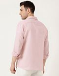 Relaxed Fit Solid Full Sleeves Shirt