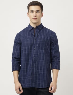 Pure Cotton Checked Shirt