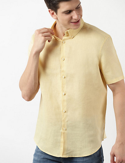 Linen Collared Shirt