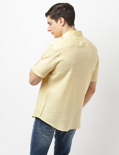 Linen Collared Shirt