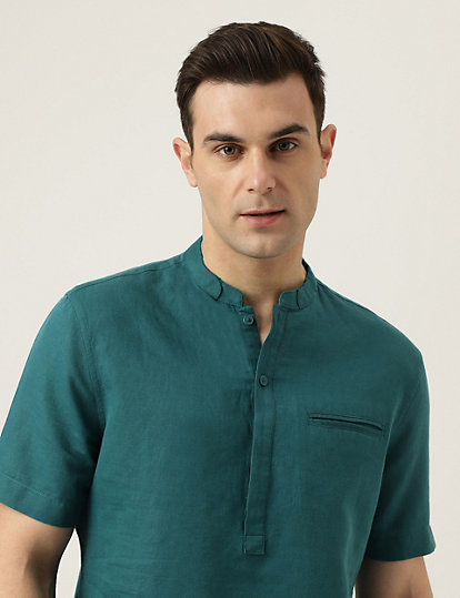 Mandarin Collar Shirt