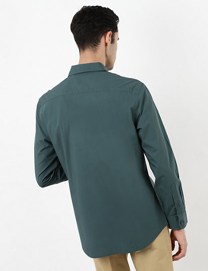 Pure Cotton Soft Touch Solid Shirt