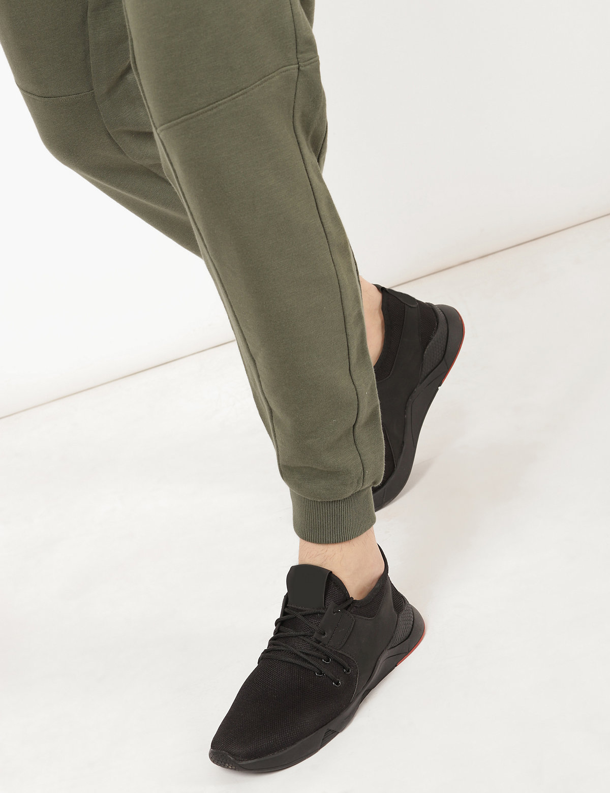 Solid Jogger with Cuffs