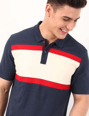 Collar neck t outlet shirt