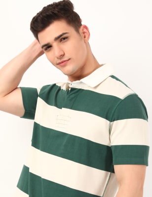 Collar neck t shirts sales