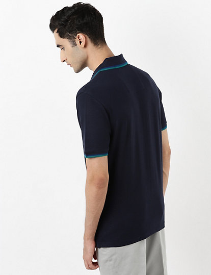 Polo T-Shirt with Tipping