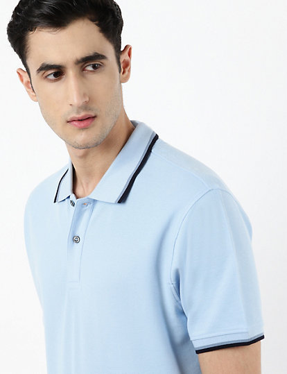 Polo T-Shirt with Tipping