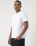 Pure Cotton Embroidered Pullover T-Shirt