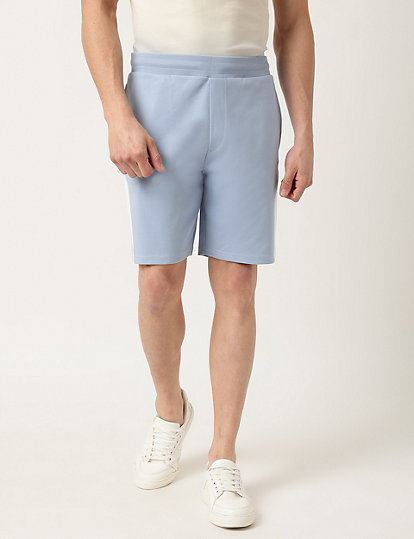 Pure Cotton Plain Regular Fit Shorts