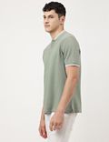 Cotton Plain Polo T-Shirt