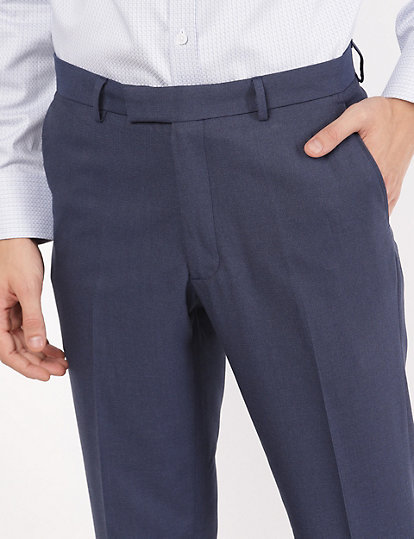 Plain Slim Fit Trouser