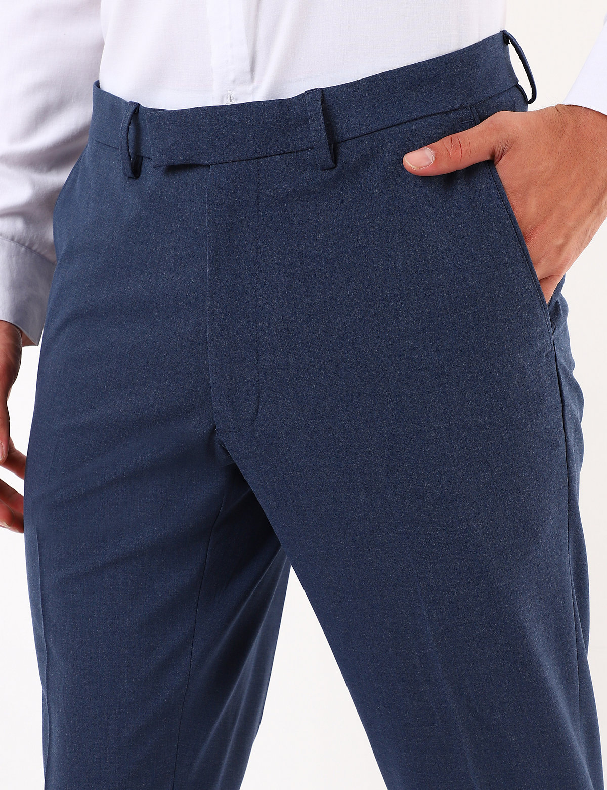 Slim Fit Bi- Stretch Trousers